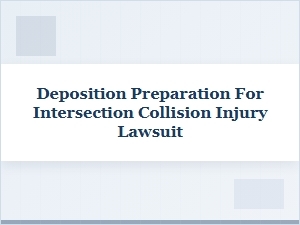 Proving Your Damages After an Intersection Accident